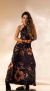 Vestido Longo Chiffon Floral na internet