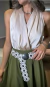 Body Cetim de Seda Transpassado - comprar online