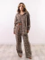 Conjunto Camisa Calça Tweed Pied de Poule - comprar online