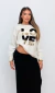 Blusa Tricot Love na internet