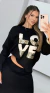Blusa Tricot Love - comprar online