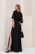 Vestido Longo Decote Degagê - loja online