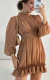 Vestido Chiffon Babados - comprar online
