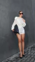 Blusa Creppe de Seda Flor na internet