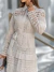 Vestido Renda Guipir Cinto - comprar online