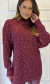 Blusa Maxi Tricot Pedraria na internet