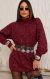 Blusa Maxi Tricot Pedraria - comprar online