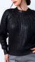 Blusa Big Tricot Metalizada na internet