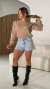 Blusa Tricot Pedrarias na internet