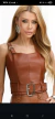 Cropped Couro Fivela - comprar online