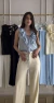 Regata Crepe Babado - comprar online