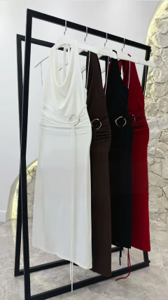 Vestido Longo Fivela - Dress It Up! Store