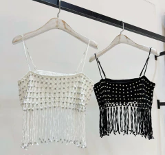 Cropped Top Tricot Pedraria - Dress It Up! Store