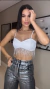 Calça Jeans Metalizada - comprar online