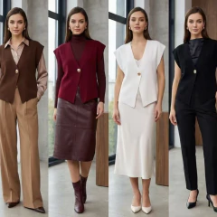 Blusa Transpassada em Tricot Modal com Botão Dourado - comprar online