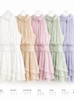 Vestido Curto Frente Única - loja online