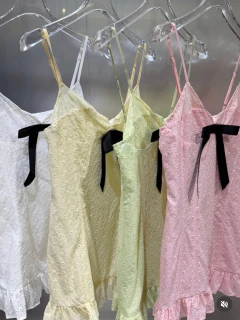 Vestido Curto Laise Laço - loja online