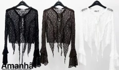 Blusa Casaqueto Renda Pontas na internet