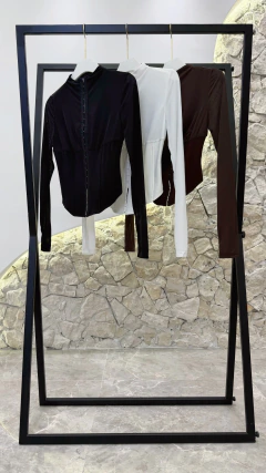 Blusa Corset Manga Longa - Dress It Up! Store