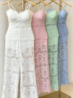 Conjunto Renda Floral Elegance - comprar online