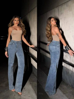 Calça Jeans Strass - comprar online