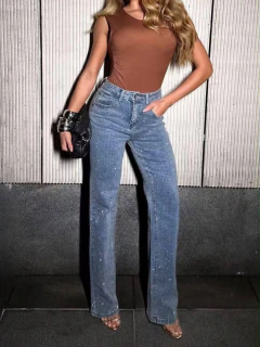 Calça Jeans Strass na internet