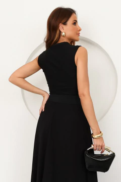 Vestido Longo Ziper Frontal - Dress It Up! Store
