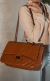 Bolsa Transversal Couro Eco Chain