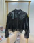 Jaqueta Couro Eco Franjas Strass - Dress It Up! Store