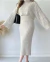 Vestido Midi Tricô Sobreposição - Dress It Up! Store