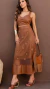 Conjunto Couro Eco Trama Flores - comprar online