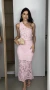 Conjunto Cropped Saia Crochê Floral na internet