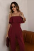 Macacão Skinny Alça Babado - Dress It Up! Store