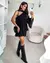 Vestido Choker Crepe Chiffon - comprar online