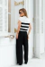 Blusa Tricot Soft Touch Listras na internet