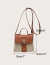 Bolsa Palha Baú Camel - loja online