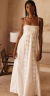 Vestido Tricoline Renda