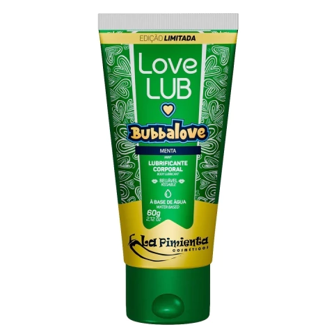 LUBRIFICANTE SABOR BABALOO MENTA -BUBBALOVE