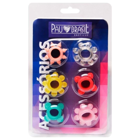 KIT ANEL PENIANO PROLONGADOR DE EREÇÃO PB