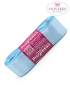 FITA DE CETIM NA COR AZUL BEBÊ DUPLA FACE 30MM COM 10 METROS