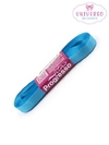 FITA DE CETIM NA COR AZUL TURQUEZA DUPLA FACE 10MM COM 10 METROS