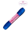 FITA DE CETIM NA COR AZUL ROYAL DUPLA FACE 7MM COM 10 METROS