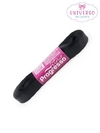 FITA DE CETIM NA COR PRETO DUPLA FACE 10MM COM 10 METROS