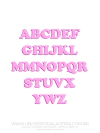 LETRAS EM ACRÍLICO 2,8CM MAIÚSCULAS