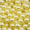 PÉROLA TAMANHO 10MM AMARELO 203 COM FURO (30 GRAMAS)