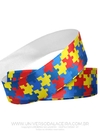 FITA DE GORGURÃO COM ESTAMPA DE TEMA AUTISMO - Metro