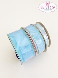 PESPONTADA JEANS AZUL BEBE 1785 38/22 OU 10MM