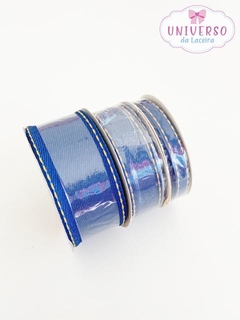 PESPONTADA JEANS AZUL 1785 38/22 OU 10MM
