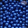 PÉROLA TAMANHO 8MM AZUL ROYAL COM FURO (30 GRAMAS)