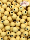 BOLA EMBORRACHADA AMARELO BEBE 10MM COM 30 GRAMAS